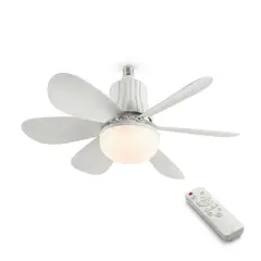 ALFA - Foco Ventilador 50W 3 Colores 52cm c/ control