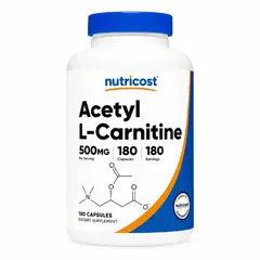 GENERICO - Acetil L-Carnitina Nutricost 500 mg 180 Caps