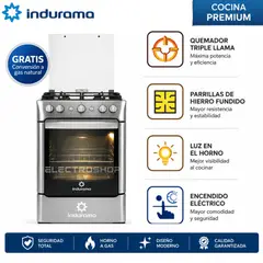 INDURAMA - COCINA GRANADA ZAFIRO CROMA