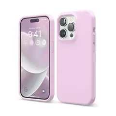 I2GO - Case para iPhone 14 Pro, amortiguador de choques, lila
