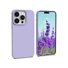 I2GO - Case para iPhone 14 Pro max, amortiguador de choques, lila