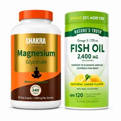 GENERICO - Pack Magnesio Glicinato + Aceite de Pescado