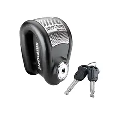 KRYPTONITE - Disco de Alarma, Cerradura Antirrobo para Motocicleta de Servicio Pesado con Alarma de 120