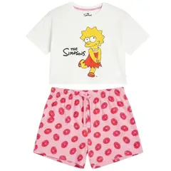 FOX - PIJAMA MUJER SIMPSONS ROSADO