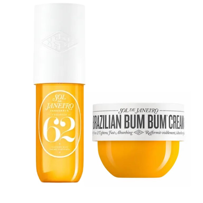 Set Perfume Mist Brazilian 62 Bum Bum 90ml + Crema Corporal 75ml -