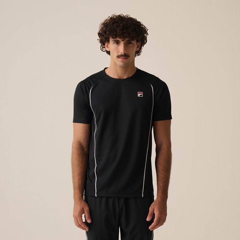 Polo Hombre Match Negro v1