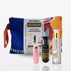 FREZYDERM - Pack iluminación-Frezyderm bloqueador con color + Serum Vitamin C