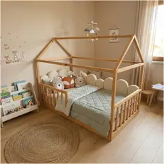 MOVENDA - Cama Montessori Evolutiva de Madera Elvendale |