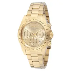 INVICTA - Reloj Speedway 49909 para Hombre Dorado Acero Inoxidable