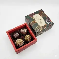MOKSHALAT - Caja de Trufas Artesanales LAAL 4 unid.