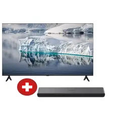 BLACKLINE - Televisor 55 QLED 4K T6210 Google tv + Barra de Sonido
