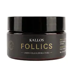 GENERICO - Kallos Follics Barba 100g - Crema Para Crecimiento De Barba Con Biotina