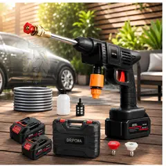 OEM - HIDROLAVADORA PORTATIL DE ALTA PRESION CON DOBLE BATERIA