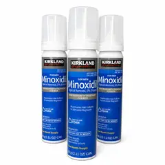 Kirkland - 3 Minoxidil Espuma al 5% - 60 gr - BARBA Y CABELLO