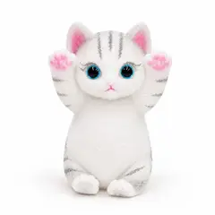 GENERICO - Squishy modelo gato 18 cm antiestrés gris