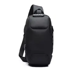 GIOIO - Cross bag Impermeable Multifuncional Hombre Negro