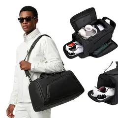 GIOIO - Bolso deportivo Gran Capacidad Ligero Negro