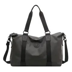 GIOIO - Bolso deportivo de Impermeable hombre Negro