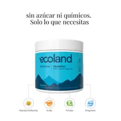ECOLAND - ELECTROLYTES- HIDRATANTE- POMO 150G NARANJA