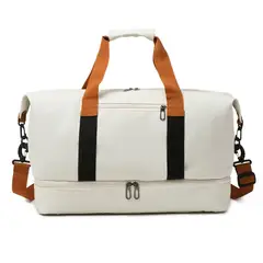 GIOIO - Bolso deportivo de Gran Capacidad Gris claro