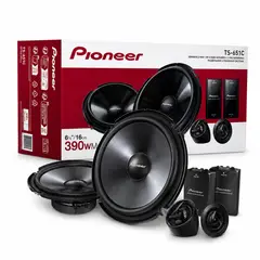 PIONEER - Parlantes Componente 2 Vías 390W Premiun