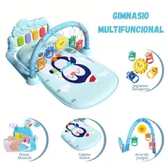 GENERICO - GIMNASIO MULTIFUNCIONAL-DIDACTICO MUSICAL PARA BEBE 3 EN 1