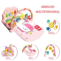 GENERICO - GIMNASIO MULTIFUNCIONAL-DIDACTICO MUSICAL PARA BEBE 3 EN 1
