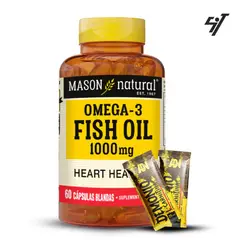 Mason Natural - Omega 3 Mason Fish Oil 1000 Mg 60 Softgels