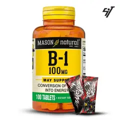 Mason Natural - Vitamina Mason B1 100 Mg 100 Tab