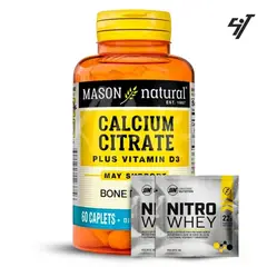 Mason Natural - Vitamina Mason Calcium Citrate With Vitamin D3 60 Tab