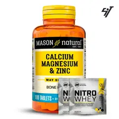 Mason Natural - Vitamina Mason Calcium Magnesium & Zinc 100 Tab