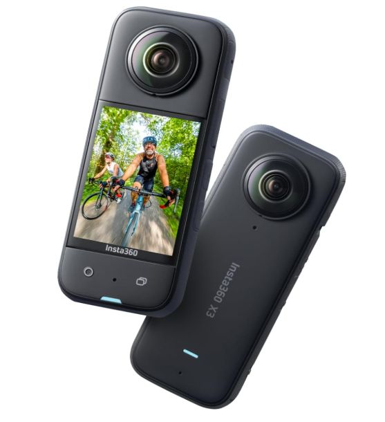INSTA 360 X3 CAMARA DE ACCION NEGRA