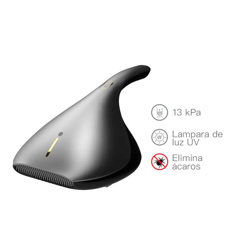 Aspiradora Anti Ácaros EX919 con Luz UV-C y Succión 13000Pa