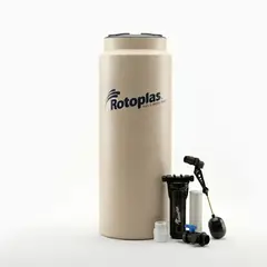 ROTOPLAS - TANQUE DE AGUA VERTICAL SLIM ARENA 1000 LITROS