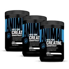 UNIVERSAL NUTRITION - PACK X 03 - Creatina ANIMAL 300 G -