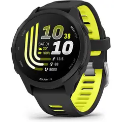 GARMIN - Forerunner 170 GPS Running Smartwatch (Black/Amp Yellow)
