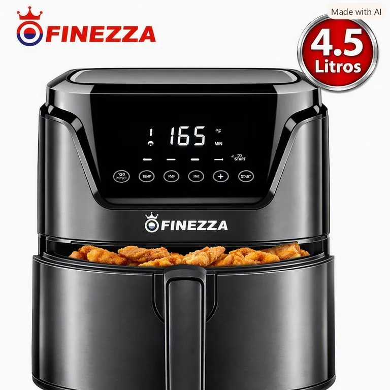 - FREIDORA DE AIRE DIGITAL DE 4,5 LITROS - 1500W