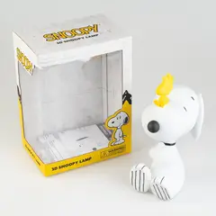 SNOOPY - Lampara nocturna luz amarilla