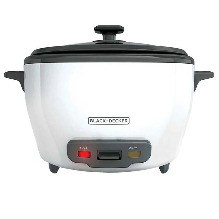 Olla arrocera BLACK+DECKER 22 Tazas RC5225 - Blanco