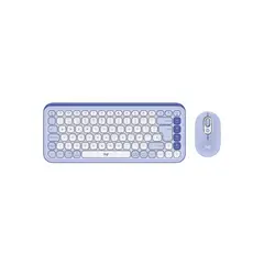 LOGITECH - TECLADO MOUSE POP ICON BLUETOOTH INALAMBRICO LILA
