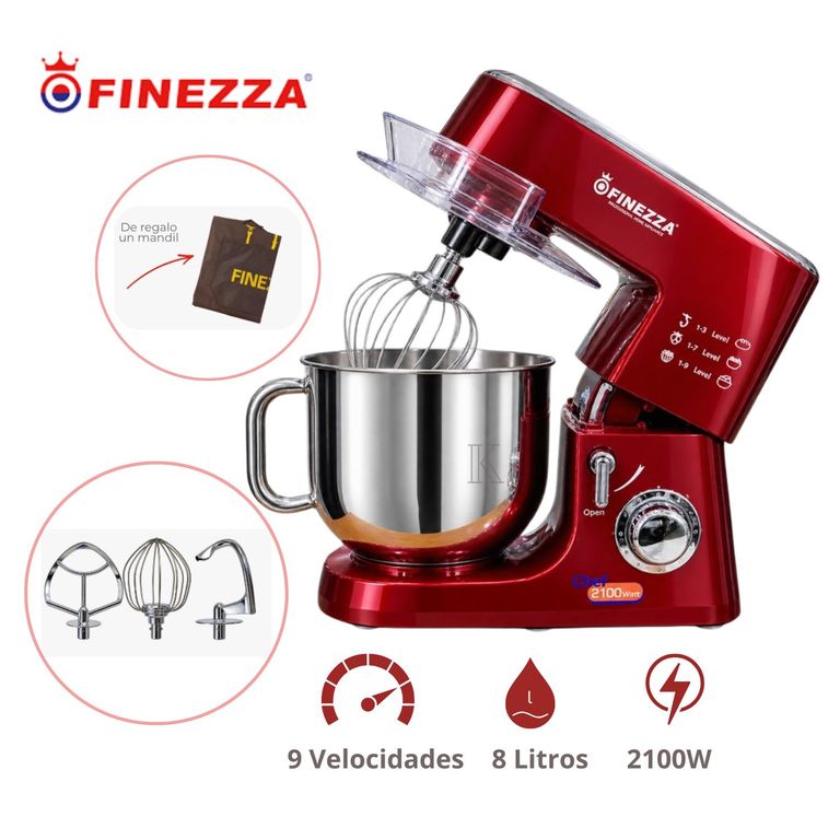 Batidora Profesional de 8 Litros y 2100W