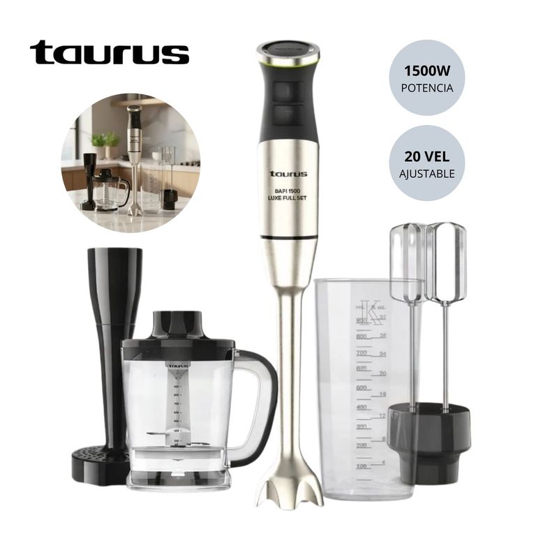 Batidora de Inmersión Bapi 1500 Luxe Full Set