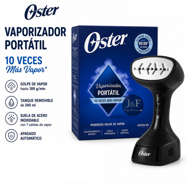 VAPORIZADOR VERTICAL PORTATIL GCSTES-101 1270W 240ML VAPOR X10 MAS
