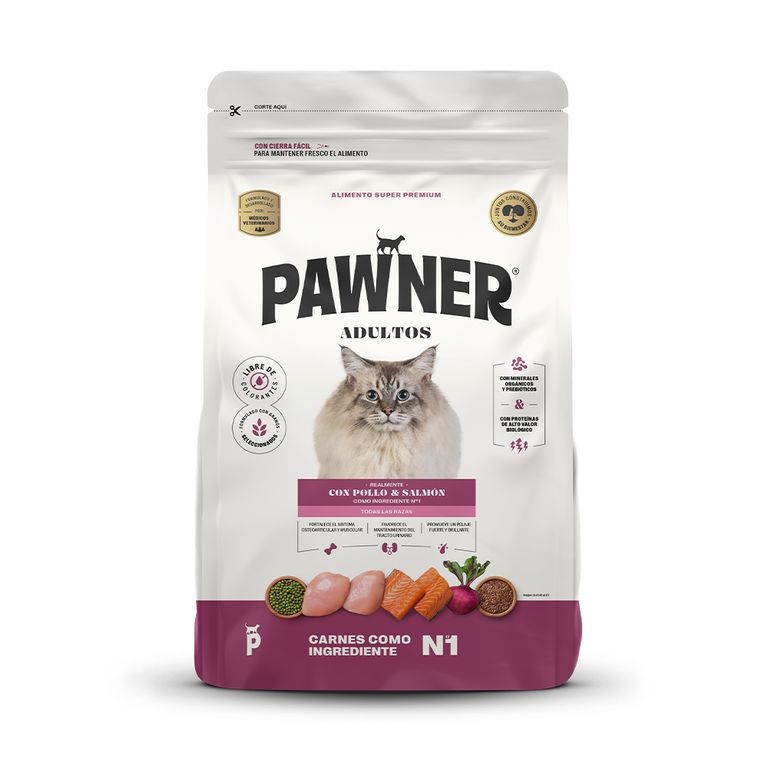 Cat con Pollo y Salmón Adultos 8kg