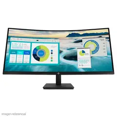 HP - Monitor P34hc G4 WQHD VA USB-C Curvo 34" HDMI / DP / USB-A, Color Negro.