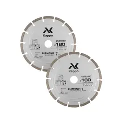 KAPPO - DISCO DIAMANTADO SEGMENTADO CORTE CONCRETO 7 2 UND -