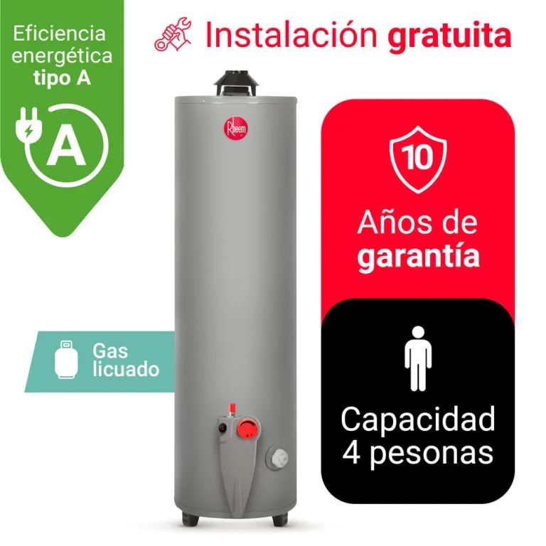 TERMOTANQUE A GAS 114L GLP - GAS DE BALÓN