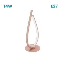 Eglo - LAMPARA DE MESA PALOZZA 1X14W D185