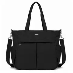 KELLER - Bolso para Mujer Impermeable con Gran Capacidad y Correa Ajustable Negro CT2