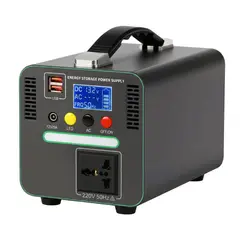 OEM - Estación de energía portátil para exteriores de 300 W y 200 Wh para camping, viajes y uso doméstico
